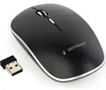 gembird Maus OPT WIRELESS 4 Tasten inkl. nano USB schwarz - Schwarz/Wei&szlig;