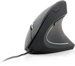 Gembird Ergonomische 6-Tasten USB-Maus f&uuml;r Rechtsh&auml;nder - Schwarz