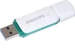 Philips USB-Stick 8GB Snow, USB 3.0, Farbe: Gr&uuml;n