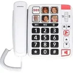 Festnetz f&uuml;r &auml;ltere Menschen Swiss Voice Xtra 1110 Wei&szlig; - Wei&szlig;