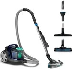 Philips beutelloser Staubsauger Serie 5000, Mini-Turbob&uuml;rste, 99,9 % Staubaufnahme,