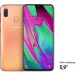 Samsung Smartphone A405 Galaxy A40 14,92cm (5,9 Zoll), LTE, 64GB Speicher,...
