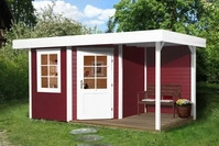 Weka Winton 213 Plus A Gr.2 s.schwedenrot B x T x H 500 x 339 x 259 Wei&szlig;