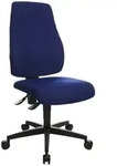 Topstar B&uuml;rodrehstuhl ohne Armlehnen, blau - Blau