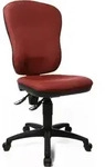 Topstar B&uuml;rostuhl Point 80, 8180 G27 bordeaux, schwarz Stoff - bordeaux