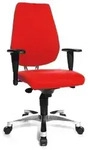 Topstar&reg; SI99K G21 Fitness-Design-Drehstuhl SITNESS 30 rot - Rot