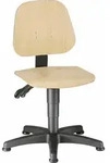 Bimos Arbeitsdrehstuhl Unitec mit Gleitern Buche Sitz-H&ouml;he 440-620mm - 9650- 3000