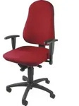 Topstar B&uuml;rostuhl Body Balance 50, BAL50T21 Stoff rot, Gestell schwarz - Rot