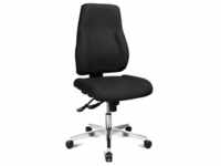 Topstar Bürodrehstuhl schwarz Lehnen-H.600mm Sitz-Höhe 430-510mm ohne Armlehnen -