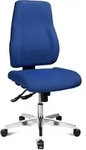 Topstar B&uuml;rodrehstuhl blau Lehnen-H.600mm Sitz-H&ouml;he 430-510mm ohne Armlehnen -