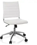 hjh OFFICE Profi B&uuml;rostuhl TRISHA Ergonomischer Schreibtischstuhl ohne Armlehnen