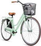 Bergsteiger Fahrr&auml;der Bergsteiger AmsterdamDamenfahrrad 28 Zoll , mit Korb,