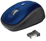 Trust 19663, Optisch, RF Wireless, 1600 DPI, Blau - Blau