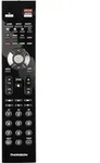 Thomson Universal-Fernbedienung ROC2411, 2in1, schwarz - Schwarz/Silber