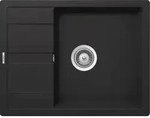 Schock Einbausp&uuml;le Manhattan D-100 A Onyx - Auflagesp&uuml;le - Schwarz