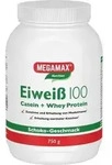 MEGAMAX Nutrition Eiwei&szlig; 100 Pulver Schoko-Geschmack, 750 g Pulver