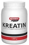 MEGAMAX Power & Sport 100 % reines Kreatin Monohydrat Pulver, 1000 g Pulver