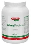 MEGAMAX Nutrition Whey Protein Pulver Vanille-Geschmack, 1200 g Pulver