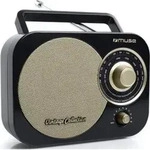 Muse M-055 RB, Tragbar, Analog, FM, MW, 88 - 108 MHz, Schwarz, Gold, Einfarbig -