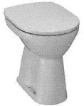 Laufen Pro Standklosett Flachsp&uuml;ler Sitzh&ouml;he 45cm, senkrecht, wei&szlig;, 1 Stk. -...