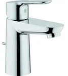 Grohe Einhand-Waschtischbatterie BAUEDGE DN 15 glatter K&ouml;rper chrom