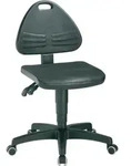 Bimos Arbeitsdrehstuhl Isitec mit Rollen Integralschaum Sitz-H&ouml;he 430-600mm - 9608-