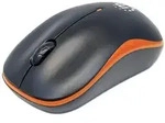 MANHATTAN Maus Wireless Success, optisch, 1000dpi, orange - Schwarz/Orange