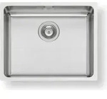 Pyramis Unterbau-Einbausp&uuml;le Lydia 1B Edelstahl 101046301 - Silber