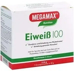 MEGAMAX Basic & Active Eiwei&szlig; 100 Pulver Erdbeer-Geschmack, 210 g Pulver