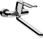 Hansa Medipro Wand-WT-Mischer mit Objektb&uuml;gelhebel A311mm, 1 Stk. - Silber