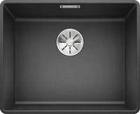 Blanco 523532, BLANCO SUBLINE 500-F, Schrankwaschbecken, Silgranit, Anthrazit, 60 cm,