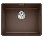 Blanco Subline 500-F Cafe - 523 537 Granitsp&uuml;le - Braun