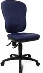 Topstar B&uuml;rostuhl Point 80, 8180 G28 dunkelblau, schwarz Stoff - Dunkelblau