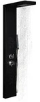 Duschpaneel Cascata black - Schwarz
