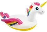 Schwimmtier/Luftmatratze Einhorn XXL, 287 x 193 x 165 cm, - Wei&szlig;