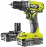 ONE+ Akku-Bohrschrauber R18DD2-220S, 18Volt (gr&uuml;n/schwarz, 2x Li-Ionen Akku 2,0Ah,