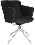 Topstar Besuchersessel SFH 1.0 anthrazit edelstahl, Optik matt Stoff 58,0 x 66,0 x