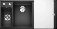 Blanco 524653, BLANCO AXIA III 6 S, SILGRANIT PuraDur, anthrazit, Becken links, mit