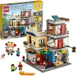 LEGO 31097 Creator 3in1 Stadthaus mit Zoohandlung & Caf&eacute;, Modellbausatz, Spielzeug,