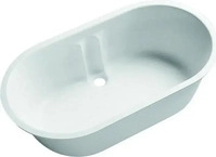 Geberit 407010016, Geberit Badewanne BAMBINI 910 x 515 x 257 mm, oval wei&szlig;