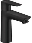 hansgrohe Waschtischarmatur TALIS E 110 schwarz matt 71710670 - Schwarz