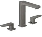 hansgrohe Metropol 3-Loch Waschtischarmatur 160, Hebelgriffe, Push-Open