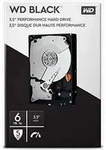 Western Digital Black, 6 TB, 7200 RPM, 3.5", Serial ATA III