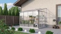 Vitavia Anlehn-Gew&auml;chshaus "Osiris 5200" aluminium eloxiert 5,2 m&sup2; 3 mm ESG, 6 mm