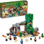 LEGO 21155 Minecraft Die Creeper Mine, Bauset mit Steve, Minecraft-Schmied,