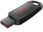 SanDisk 00183586, 128 GB, USB Typ-A, 2.0, Dia, 6,1 g, Schwarz, Rot