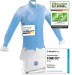 CLEANmaxx automatischer Hemdenb&uuml;gler mit Dampffunktion 2 B&uuml;gelprogramme...