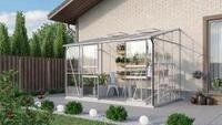Vitavia Anlehn-Gew&auml;chshaus "Osiris 6500" aluminium eloxiert 6,5 m&sup2; 3 mm ESG, 6 mm