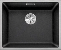 Blanco 524108, BLANCO SUBLINE 500-IF SteelFrame Flachrandsp&uuml;le / SILGRANIT /