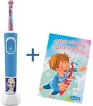 Oral-B Vitality 100 Kids Frozen, Elektrische Zahnb&uuml;rste - Blau